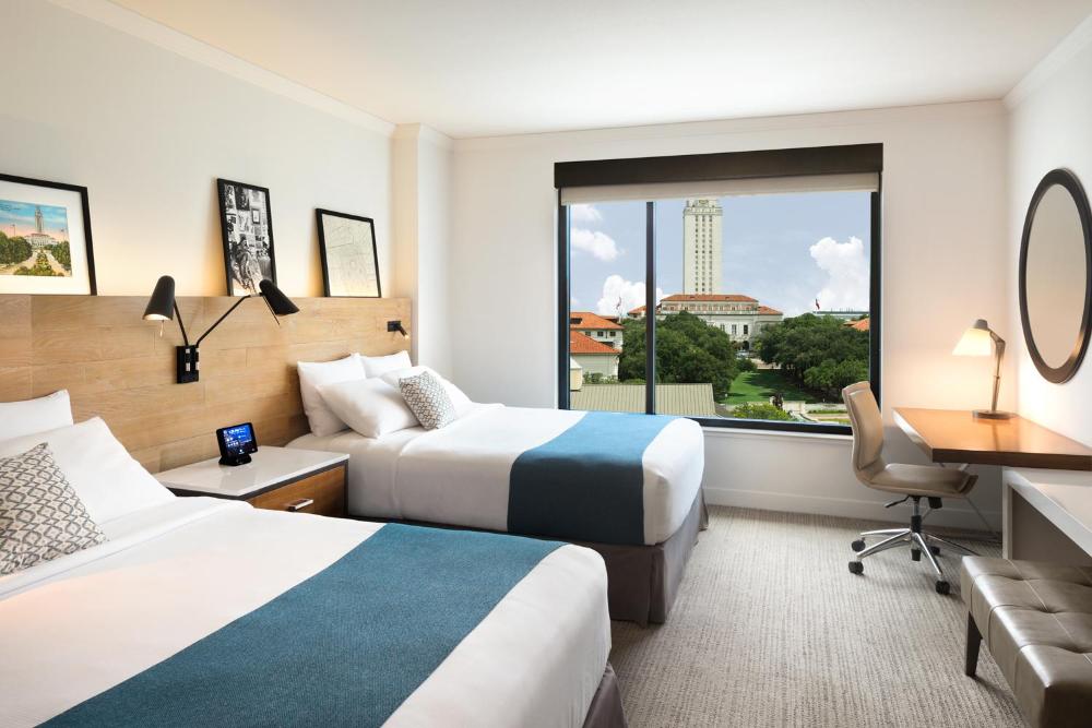 Two Queen Room with Tower View interior